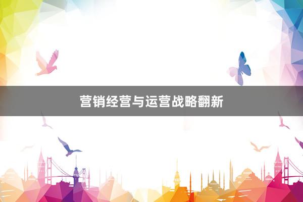 营销经营与运营战略翻新
